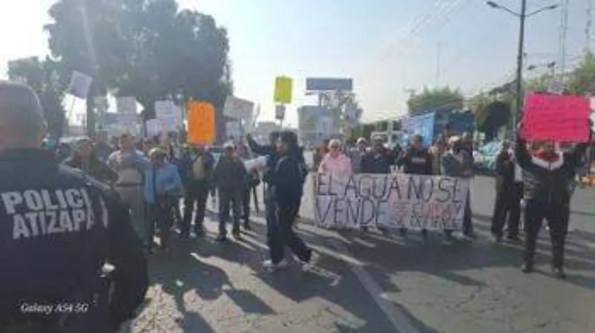 manifestantes Atizapan